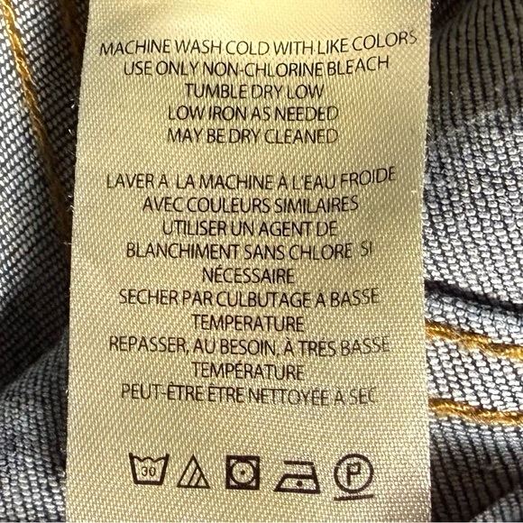 Anthropologie | Pilcro High Rise Skinny Jeans, Raw Hem Distressed Ankles (28) - Picture 9 of 11